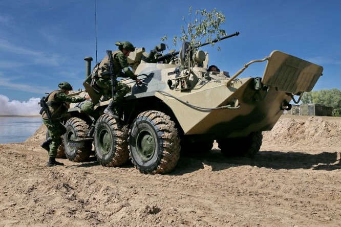 Khám phá xe thiết giáp hiện đại BTR - 82A Nga ảnh 3