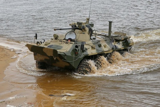 Khám phá xe thiết giáp hiện đại BTR - 82A Nga ảnh 6