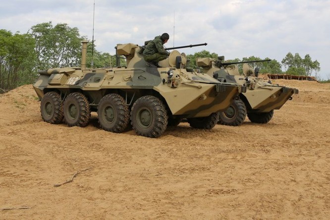 Khám phá xe thiết giáp hiện đại BTR - 82A Nga ảnh 9