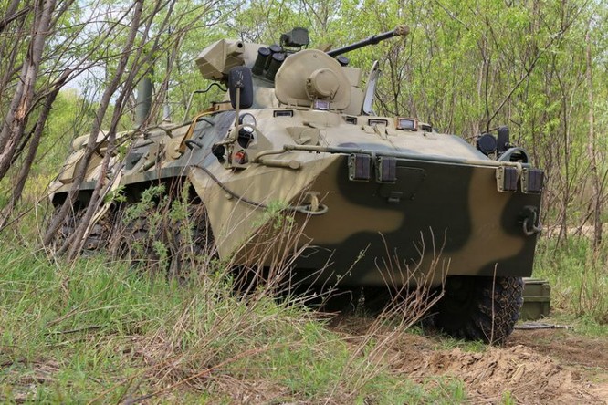Khám phá xe thiết giáp hiện đại BTR - 82A Nga ảnh 10