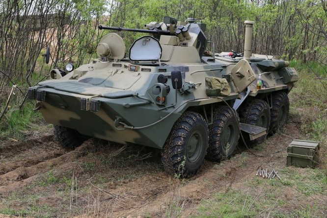 Khám phá xe thiết giáp hiện đại BTR - 82A Nga ảnh 11