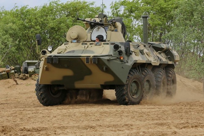 Khám phá xe thiết giáp hiện đại BTR - 82A Nga ảnh 12