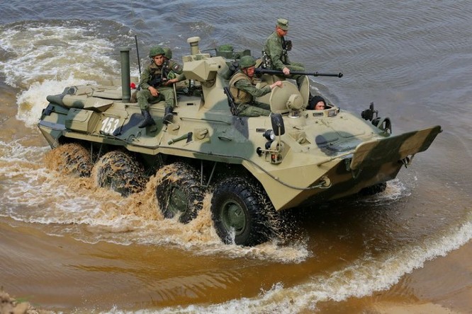 Khám phá xe thiết giáp hiện đại BTR - 82A Nga ảnh 14