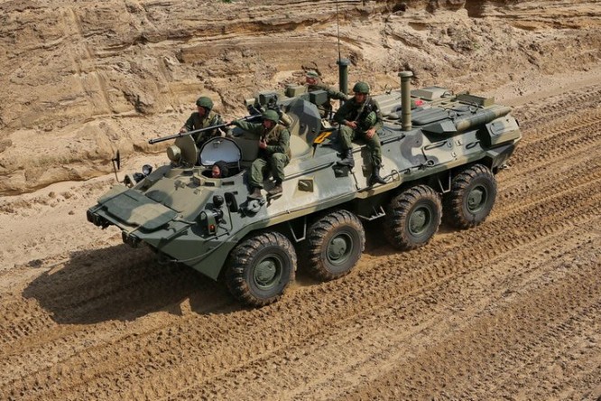 Khám phá xe thiết giáp hiện đại BTR - 82A Nga ảnh 15