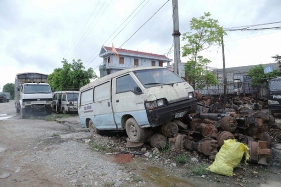 “Nghĩa địa xe ô tô” của những tỷ phú ở Bắc Giang ảnh 1