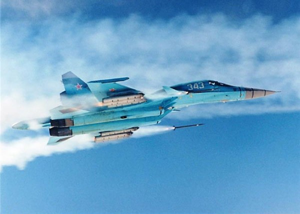 Sức mạnh đáng sợ của tiêm kích “Thú mỏ vịt” Su-34 Nga ảnh 6