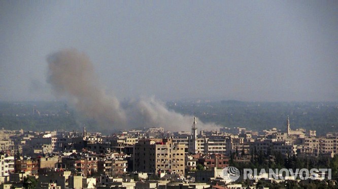Quân đội Syria giành được chiến thắng ban đầu dưới sự yểm trợ của Nga ảnh 6