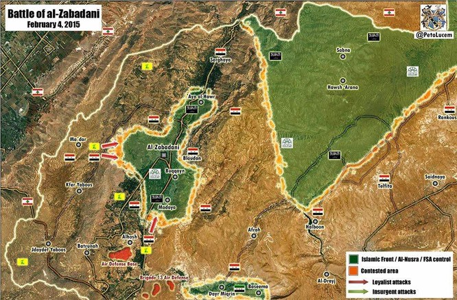 Hezbollah và quân đội Syria quyết chiến với phiến quân ở Zabadani ảnh 1