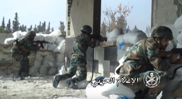 Chiến trận giằng co ác liệt giữa quân đội Syria và chiến binh IS, en - Nursa ảnh 28