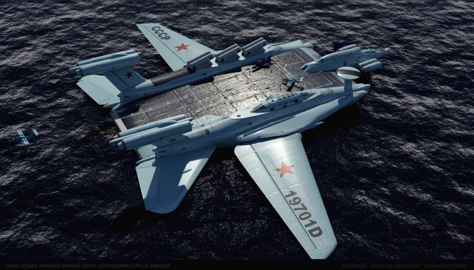 Tàu sân bay tấn công Ekranoplan, siêu phẩm công nghệ quân sự Liên Xô ảnh 7