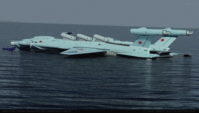 Tàu sân bay tấn công Ekranoplan, siêu phẩm công nghệ quân sự Liên Xô ảnh 12