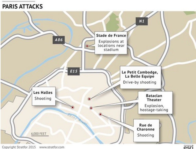 Toàn cảnh vụ khủng bố đẫm máu kinh hoàng tại Paris ảnh 3