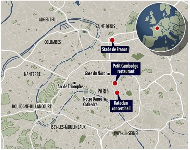 Toàn cảnh vụ khủng bố đẫm máu kinh hoàng tại Paris ảnh 1