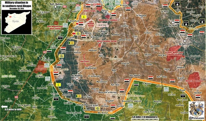 Tấn công với T-90 ở Aleppo, thế phong tỏa biên giới Thổ Nhĩ Kỳ của quân đội Syria rõ dần ảnh 2
