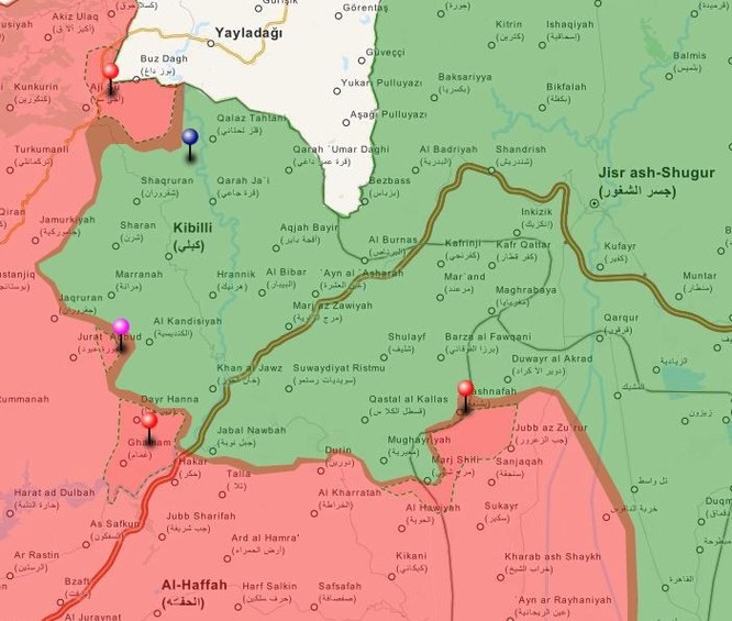 Tấn công với T-90 ở Aleppo, thế phong tỏa biên giới Thổ Nhĩ Kỳ của quân đội Syria rõ dần ảnh 12
