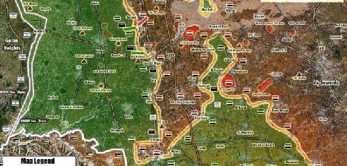 Quân đội Syria giành được thành phố Sheikh Miskeen, tỉnh Dara'a ảnh 1