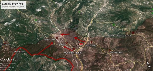 Quân đội Syria đánh chiếm liên tiếp 8 làng ở Latakia ảnh 1