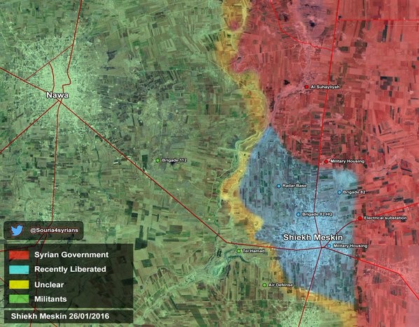 Hậu trận Sheikh - Miskeen: Quân Chính phủ Syria thọc ngang “yết hầu” Darayya-Muademiya ảnh 21