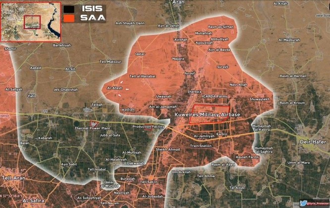 Quân đội Syria tấn công đánh chiếm nhà máy nhiệt điện Aleppo ảnh 1
