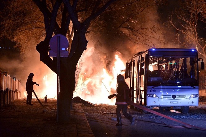 Khủng bố ở Ankara khiến 28 người thiệt mạng ảnh 1