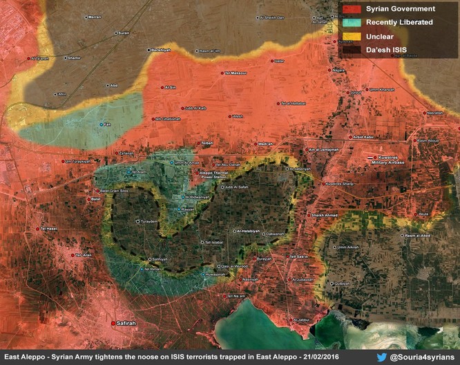 Chiến trường Aleppo, một bước tiến mới của quân đội Syria ảnh 1