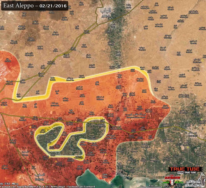 Chiến trường Aleppo, một bước tiến mới của quân đội Syria ảnh 2