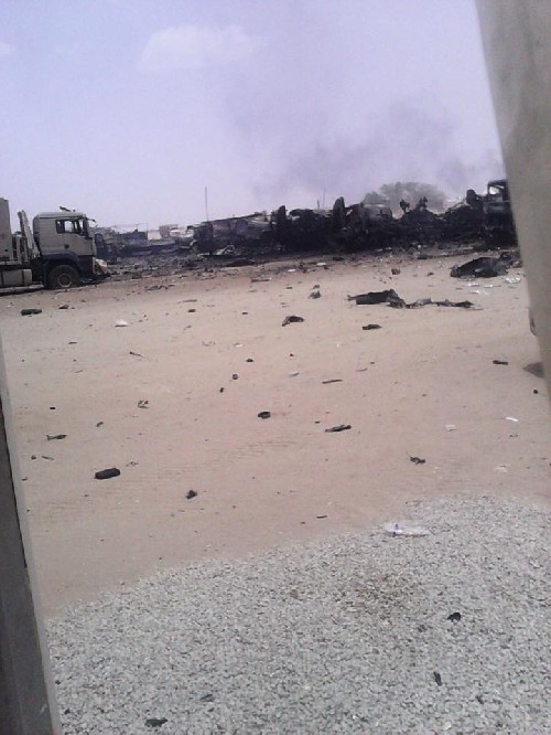 Nghi vấn tên lửa Yemen tấn công trại lính đánh thuê của Arab Saudi ảnh 2
