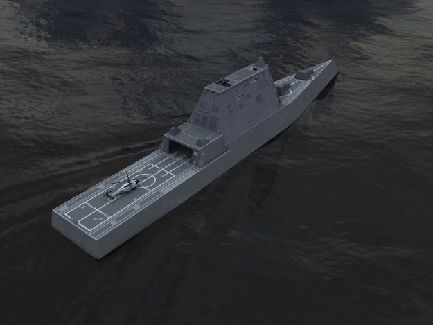 Siêu khu trục hạm Zumwalt của Hải quân Mỹ - chiến hạm của tương lai ảnh 10