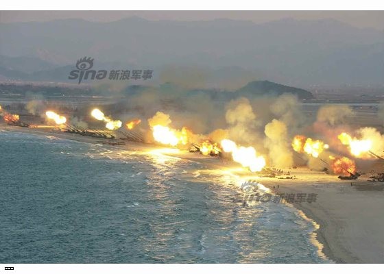 Cận cảnh uy lực pháo binh của Quân đội Nhân dân Triều Tiên trong diễn tập ảnh 29