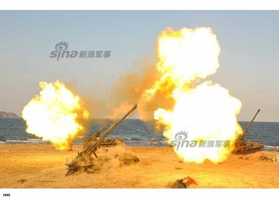 Cận cảnh uy lực pháo binh của Quân đội Nhân dân Triều Tiên trong diễn tập ảnh 33
