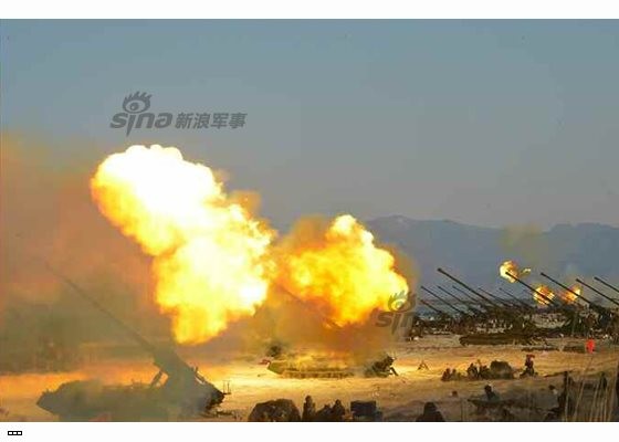 Cận cảnh uy lực pháo binh của Quân đội Nhân dân Triều Tiên trong diễn tập ảnh 36