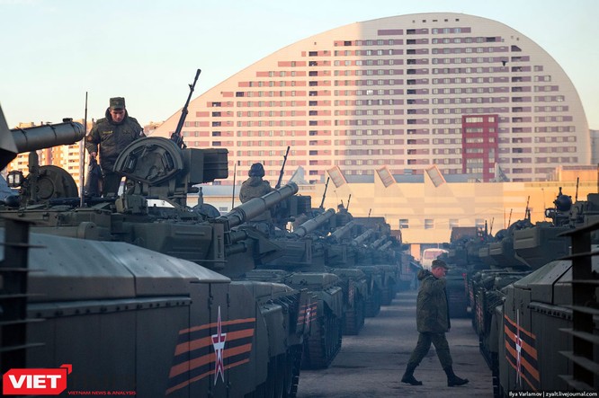 Cận cảnh hậu trường cuộc diễu hành ngày Chiến thắng quân đội Nga ảnh 6