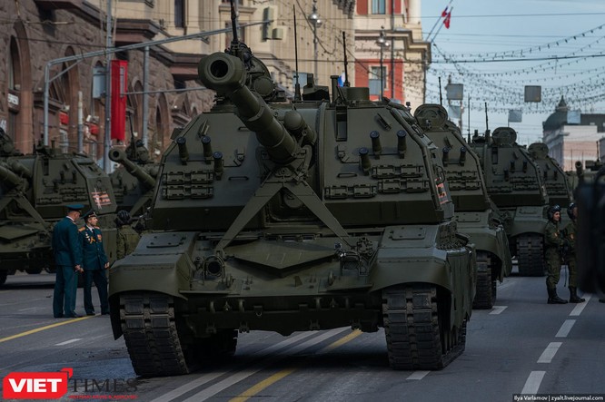 Cận cảnh hậu trường cuộc diễu hành ngày Chiến thắng quân đội Nga ảnh 44
