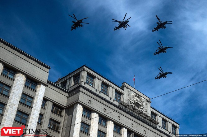 Cận cảnh hậu trường cuộc diễu hành ngày Chiến thắng quân đội Nga ảnh 52