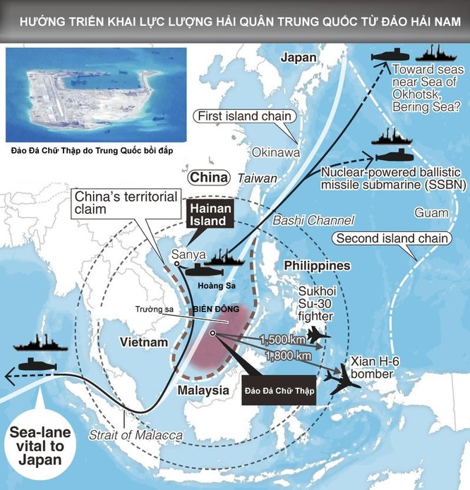 Mỹ “bóp chết” Trung Quốc với liên hoàn trận tên lửa (II) ảnh 2