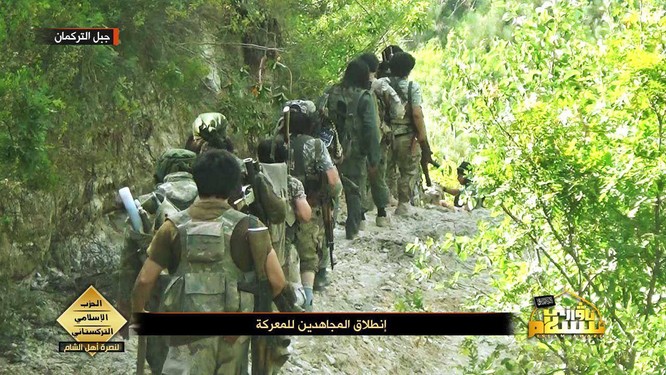 Lực lượng đảng Hồi giáo Turkmen tấn công ở Latakia ảnh 4