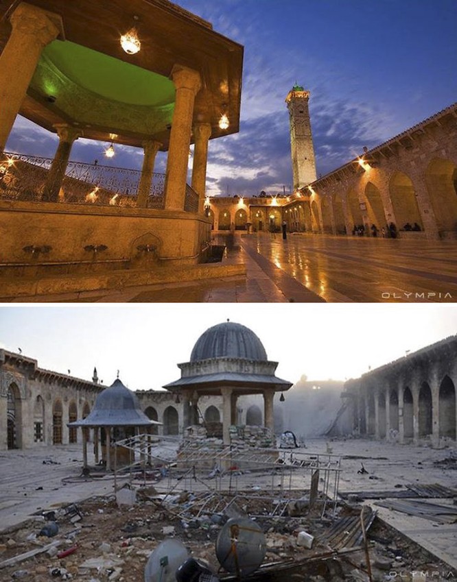 Thành phố Aleppo tan hoang đau thương trong chiến tranh ảnh 10