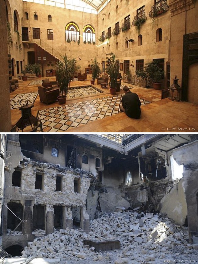 Thành phố Aleppo tan hoang đau thương trong chiến tranh ảnh 4