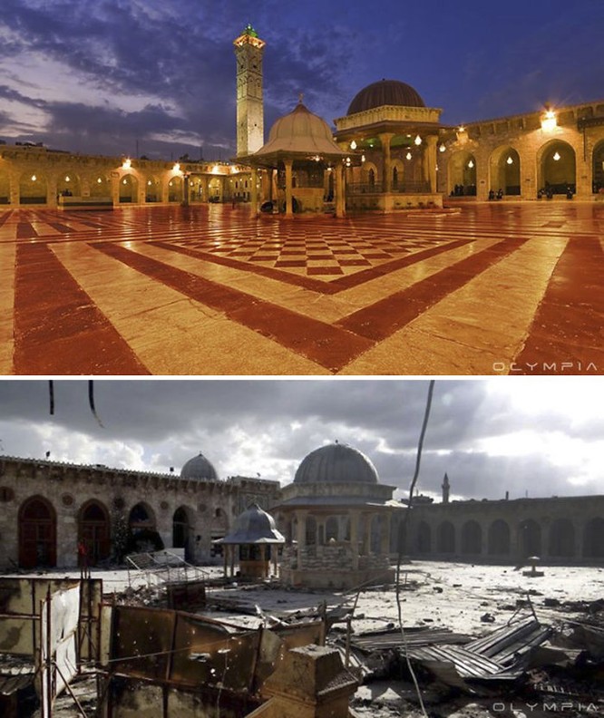 Thành phố Aleppo tan hoang đau thương trong chiến tranh ảnh 5