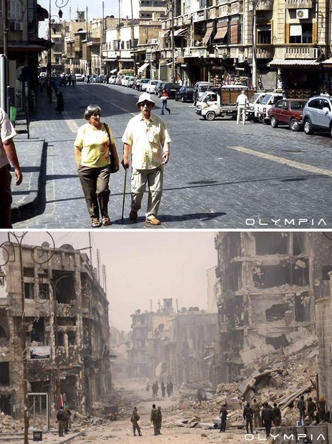 Thành phố Aleppo tan hoang đau thương trong chiến tranh ảnh 6