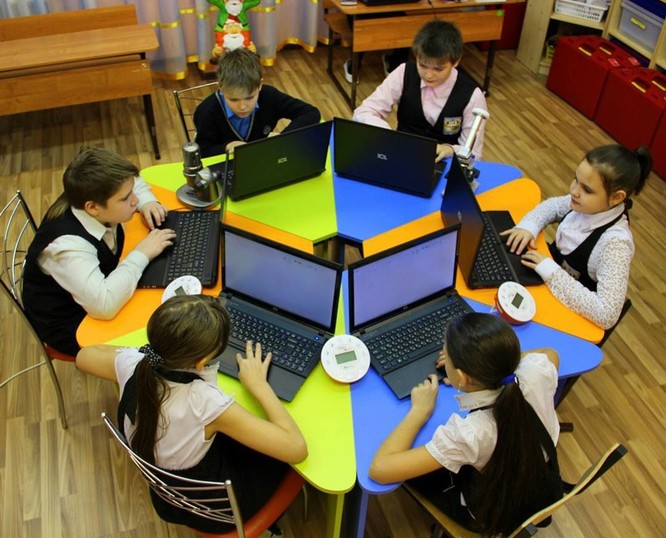 Trường học mới ở Nga: Đổi mới giáo dục với giáo viên thân thiện, học sinh tích cực ảnh 14