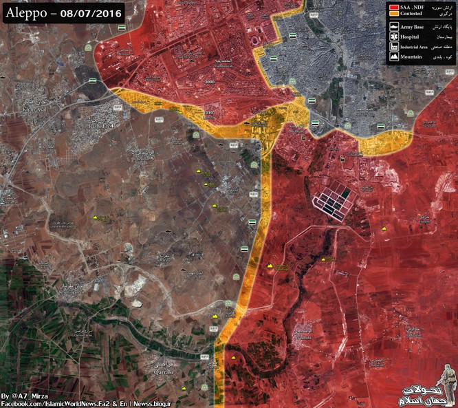 Aleppo: Sẽ không có chiến thắng nếu quân đội Syria không thể bảo vệ trận địa ảnh 1