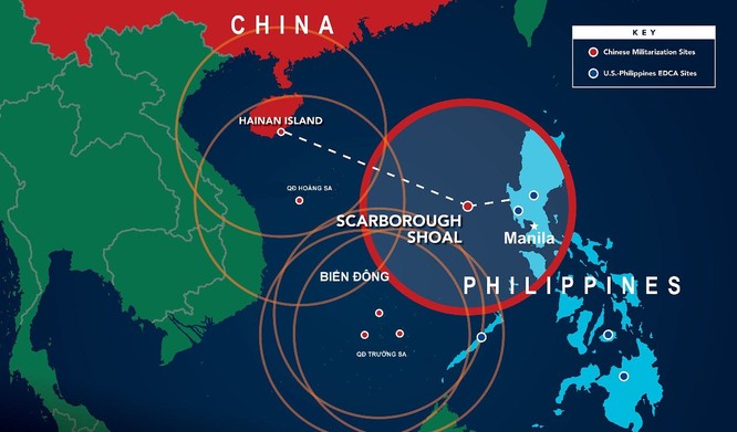 Biển Đông: Trung Quốc tung “tam giác sắt” khống chế ảnh 2