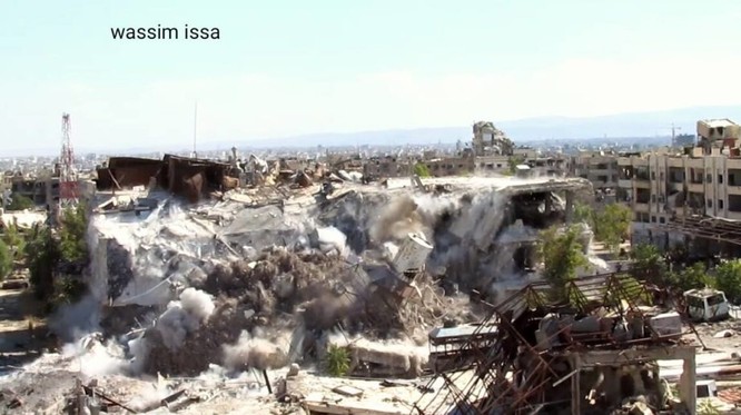 Quân đội Syria đánh sập đường hầm, chôn vùi hàng chục phiến quân Hồi giáo ảnh 2