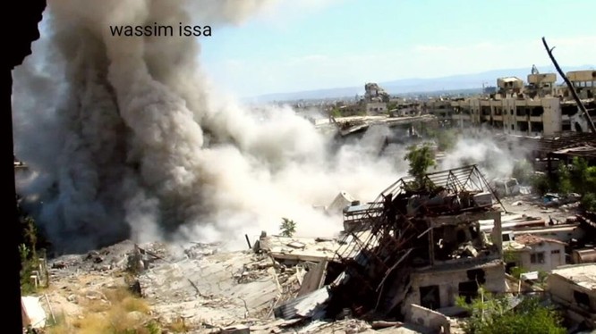 Quân đội Syria đánh sập đường hầm, chôn vùi hàng chục phiến quân Hồi giáo ảnh 4