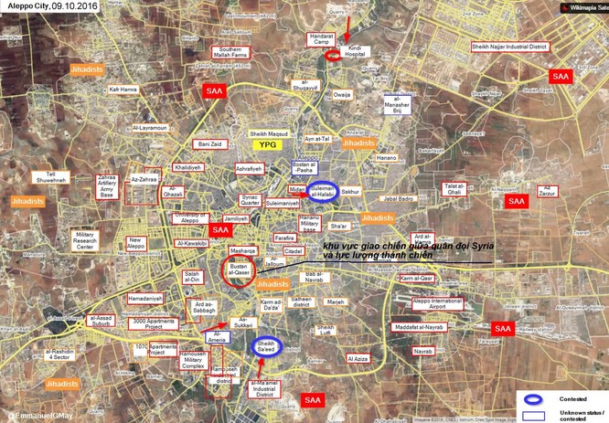 Quân đội Syria mở trận tiến công vào quận tử thần phía đông Aleppo ảnh 1