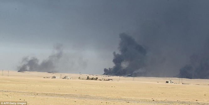 Iraq tổng tấn công giành thành trì Mosul từ tay IS (video) ảnh 28