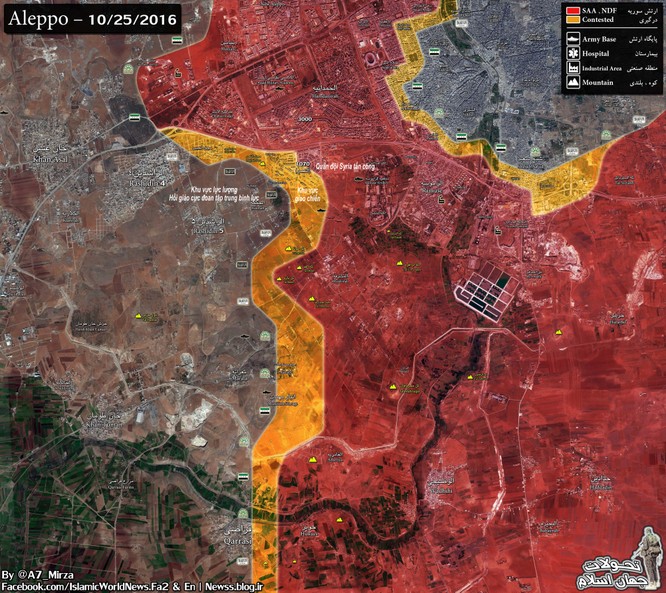Quân đội Syria giành hai ngọn đồi chiến lược nam Aleppo ảnh 1
