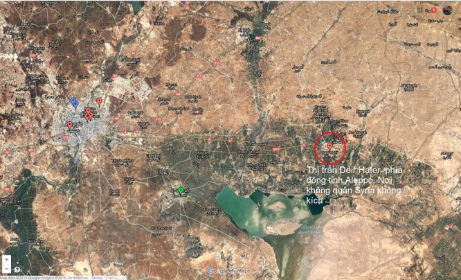 Không quân Syria dội bom ác liệt căn cứ IS ở Aleppo ảnh 1