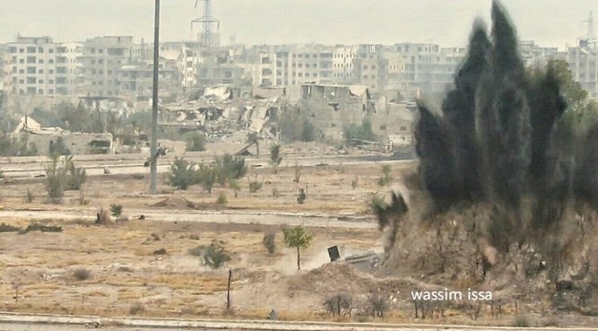 Quân đội Syria hủy diệt trung tâm khủng bố ở ngoại ô Damascus ảnh 5